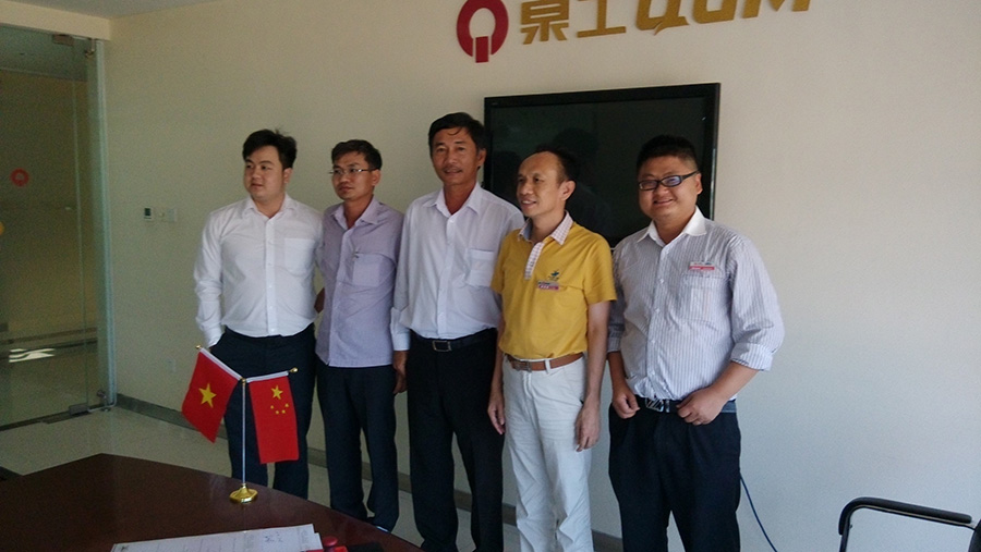 越南泉工德國技術生產(chǎn)線順利投入運營